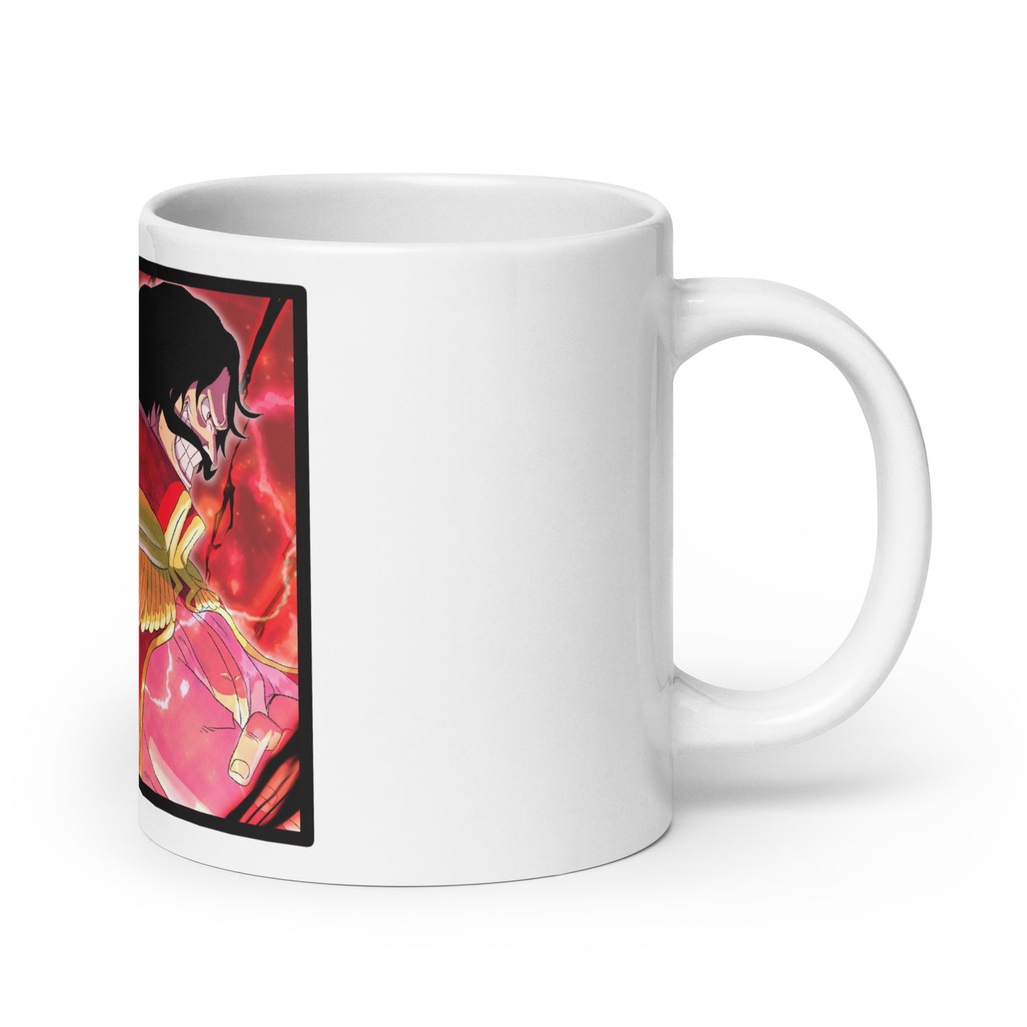 White Glossy Mug - Luffy 28