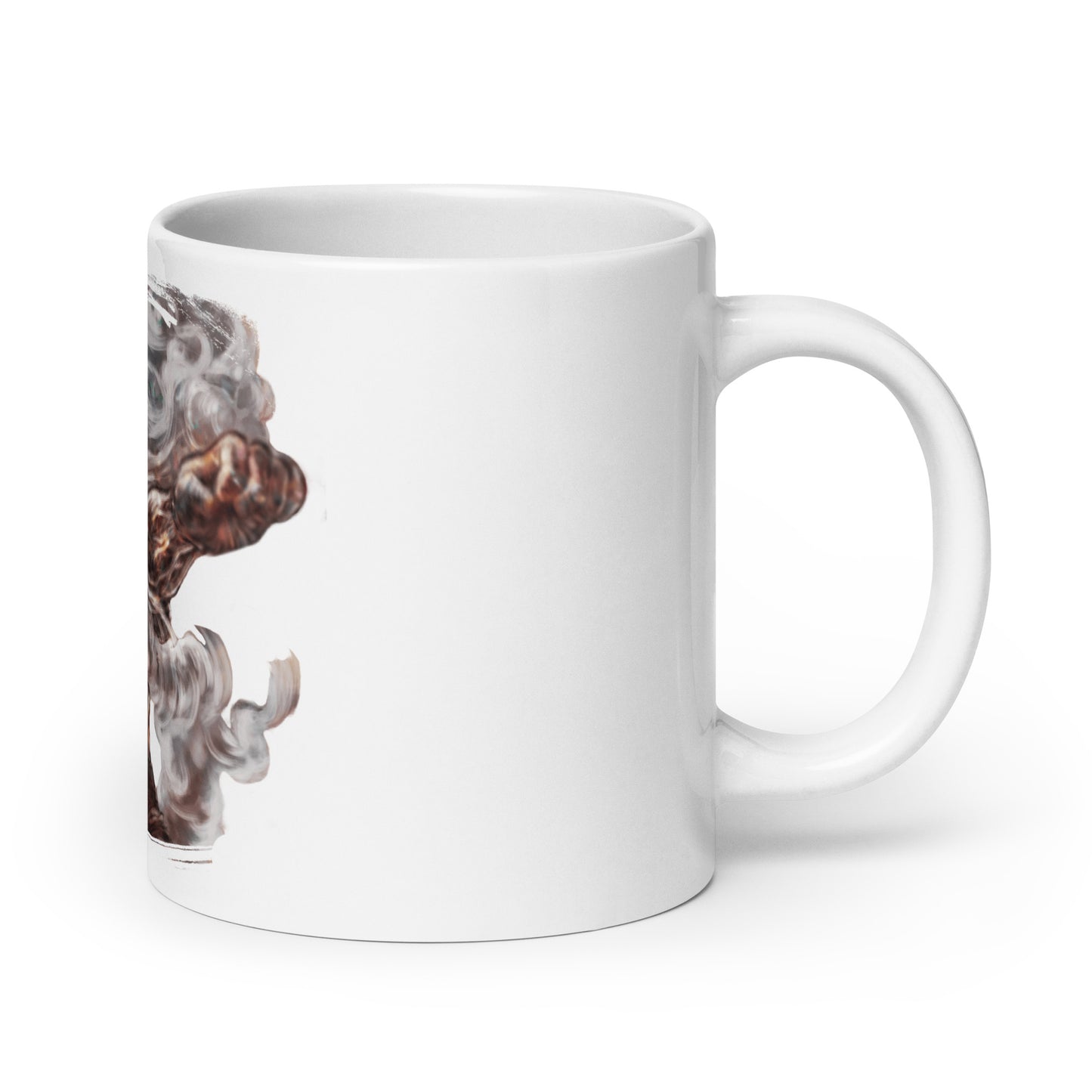 White Glossy Mug - Luffy 30