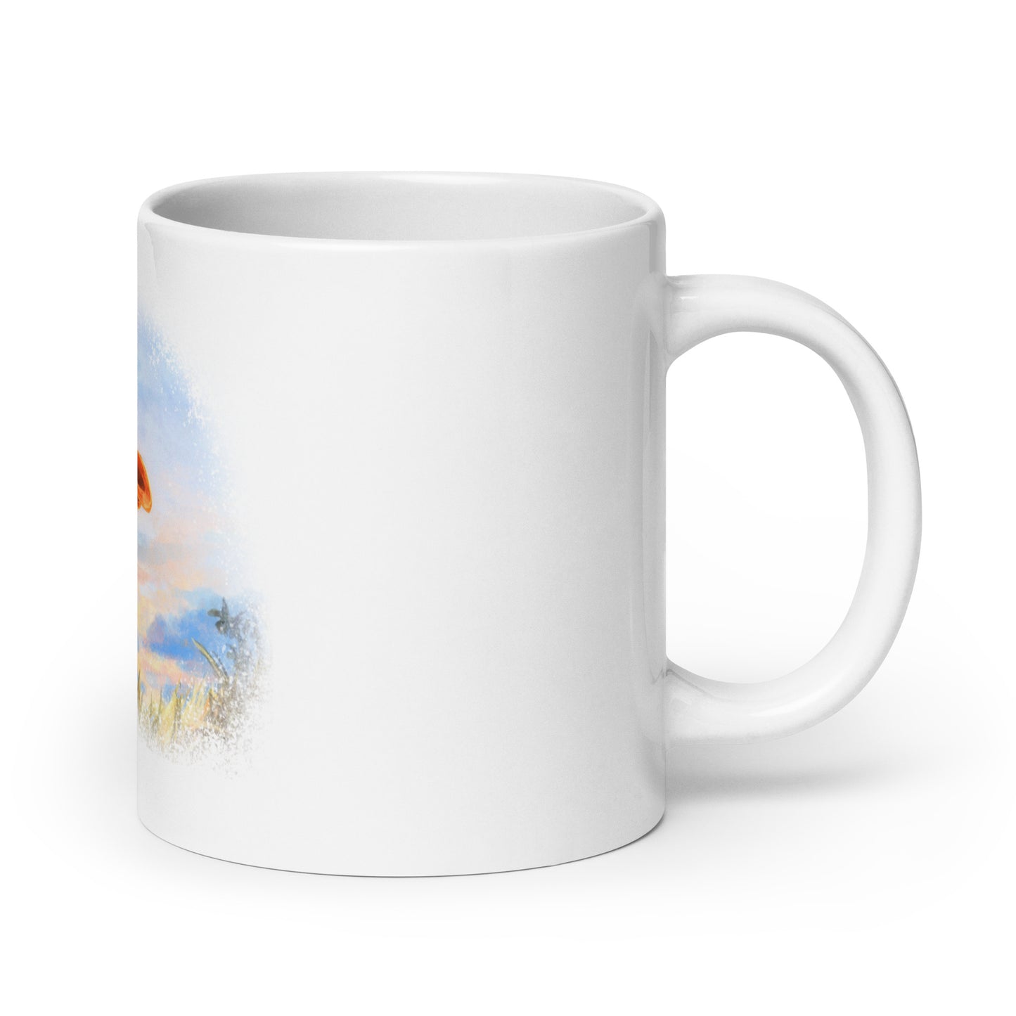 White Glossy Mug - Luffy 33