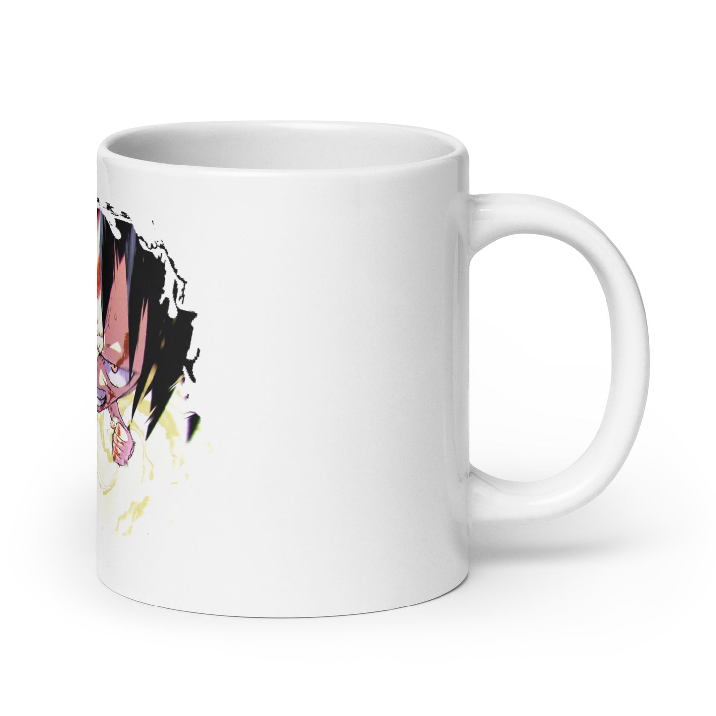 White Glossy Mug - Luffy 40