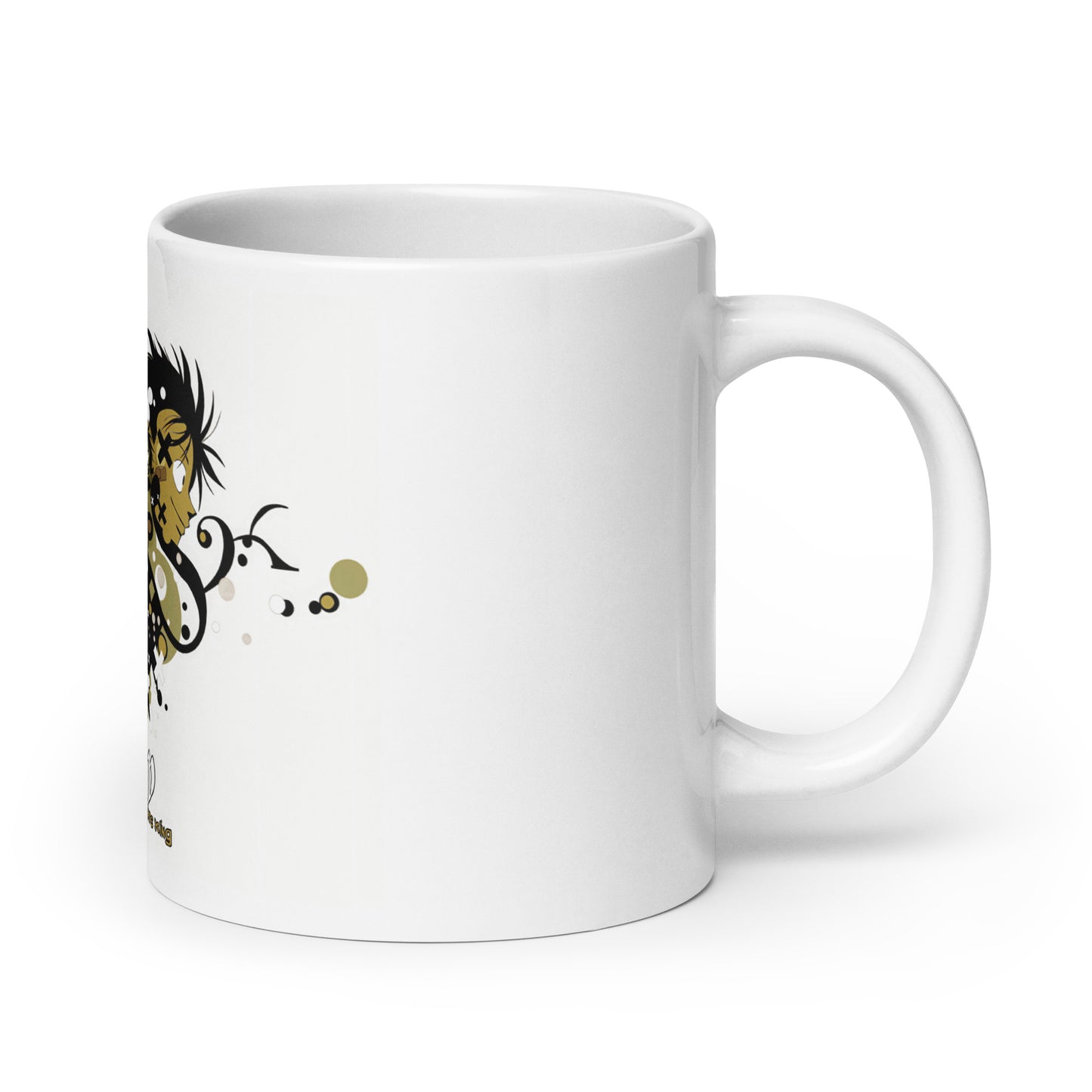 White Glossy Mug - Luffy 48