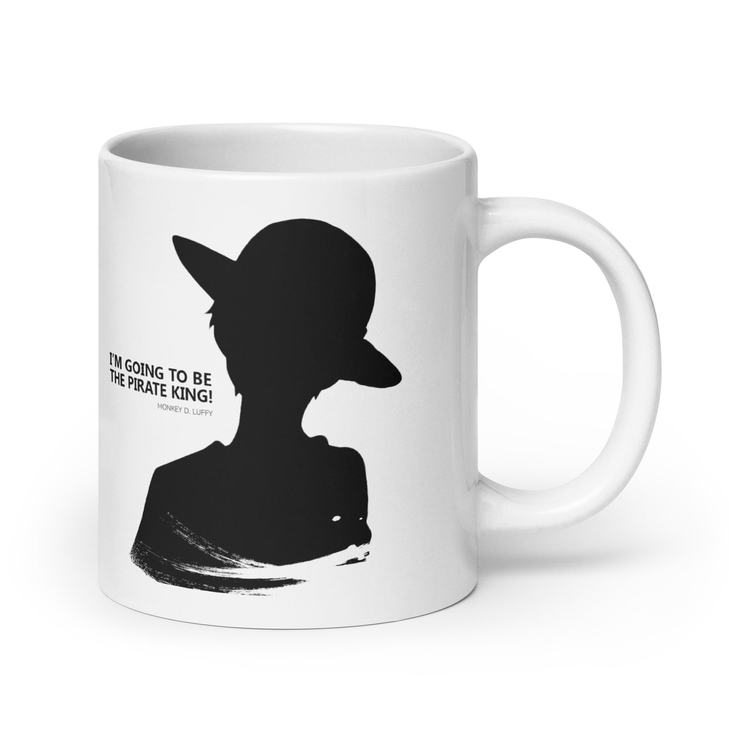 White Glossy Mug - Luffy 65