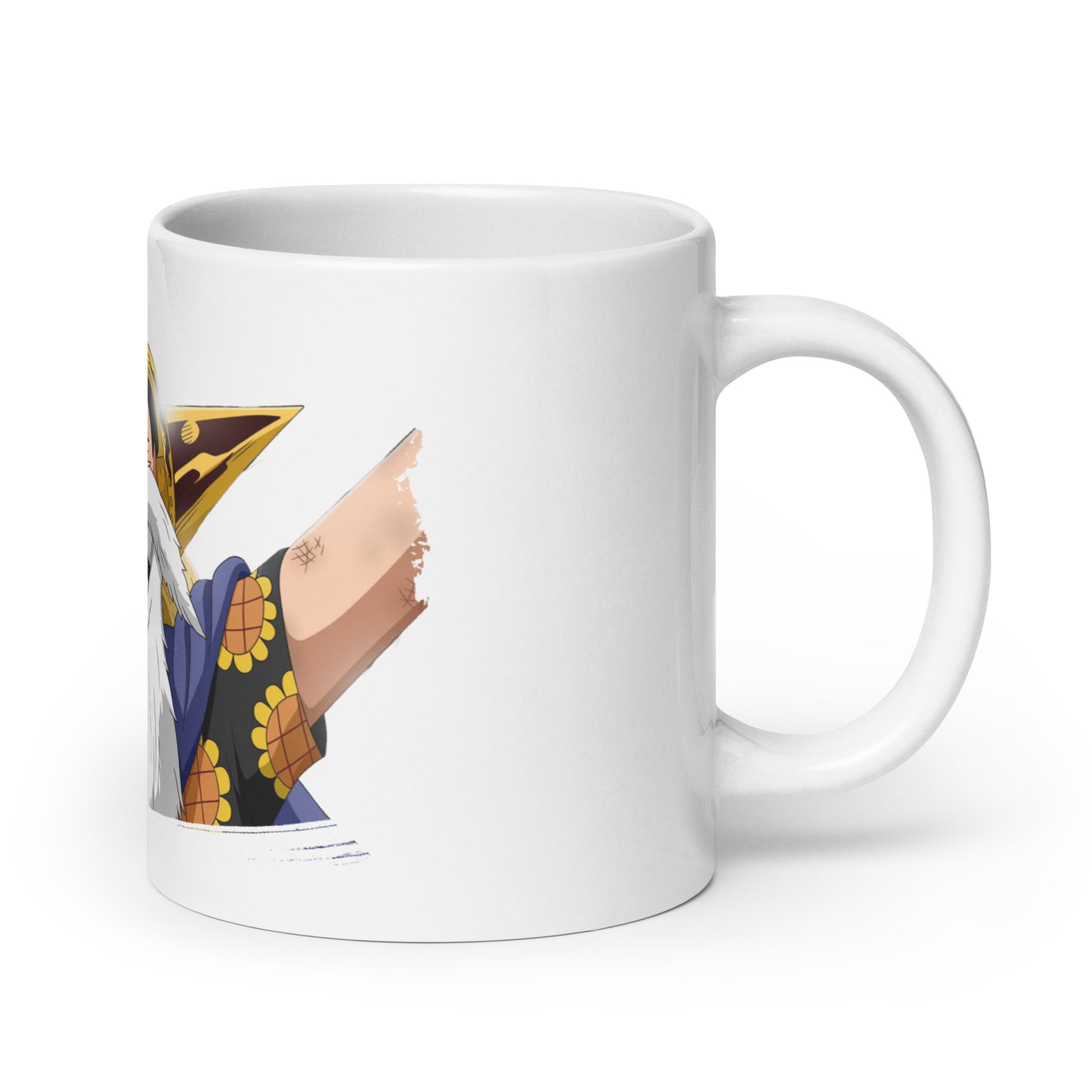 White Glossy Mug - Luffy 67