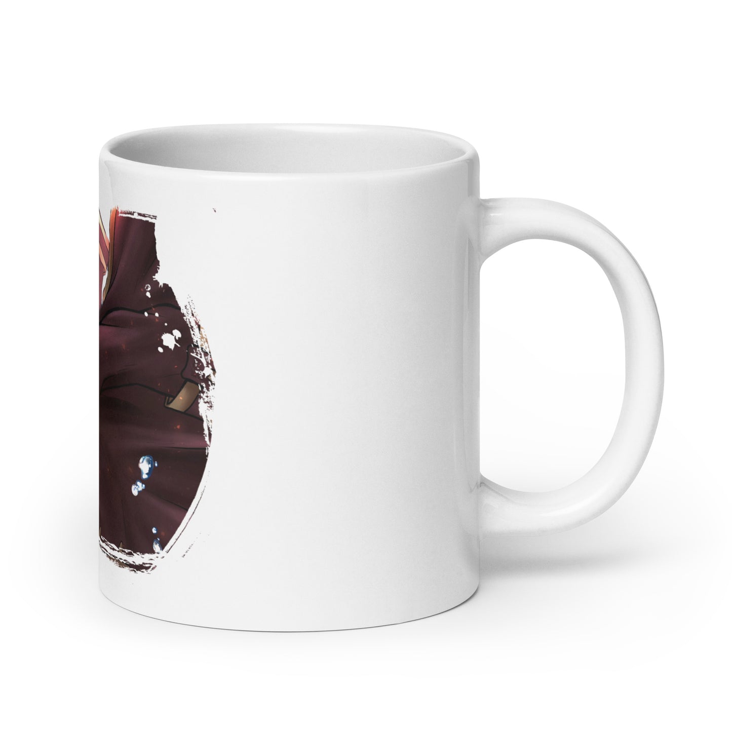 White Glossy Mug - Luffy 69