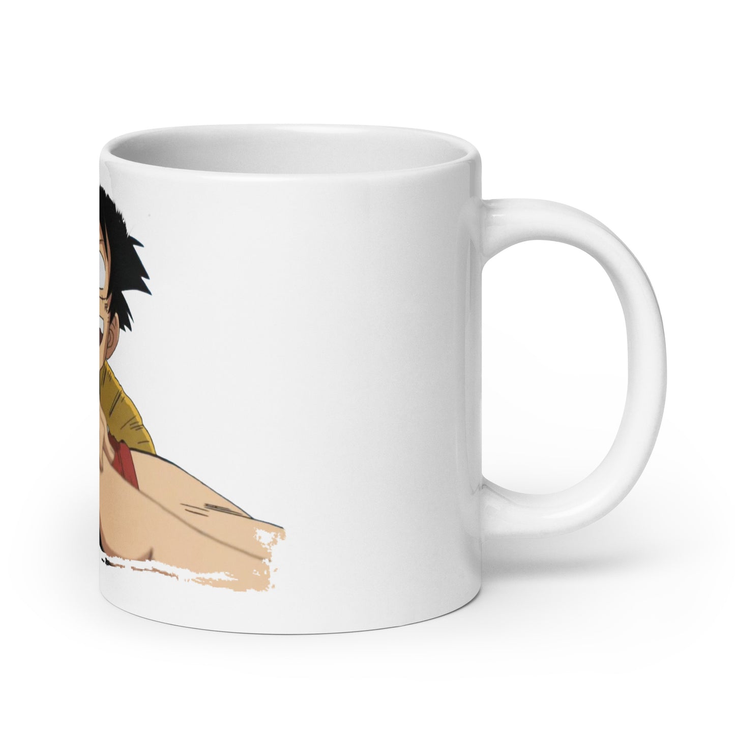 White Glossy Mug - Luffy 71