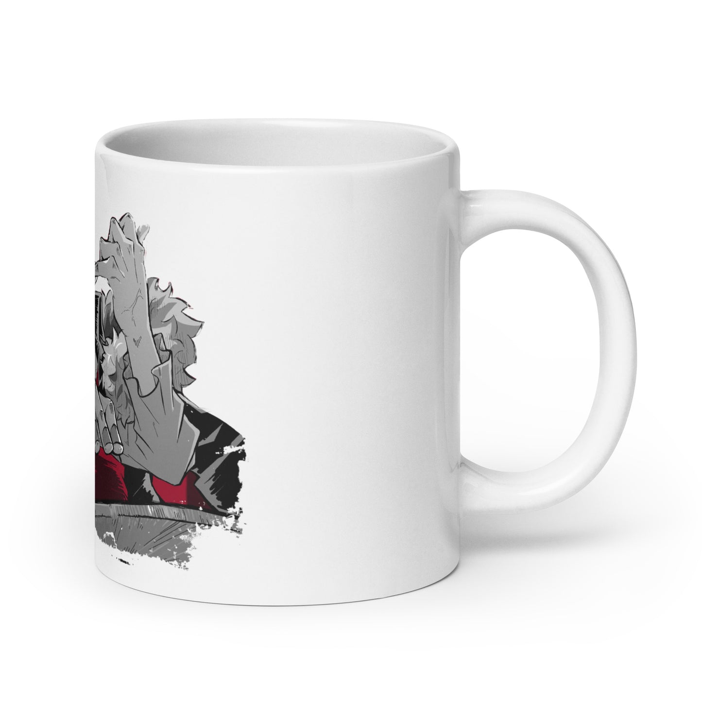 White Glossy Mug - Luffy 76