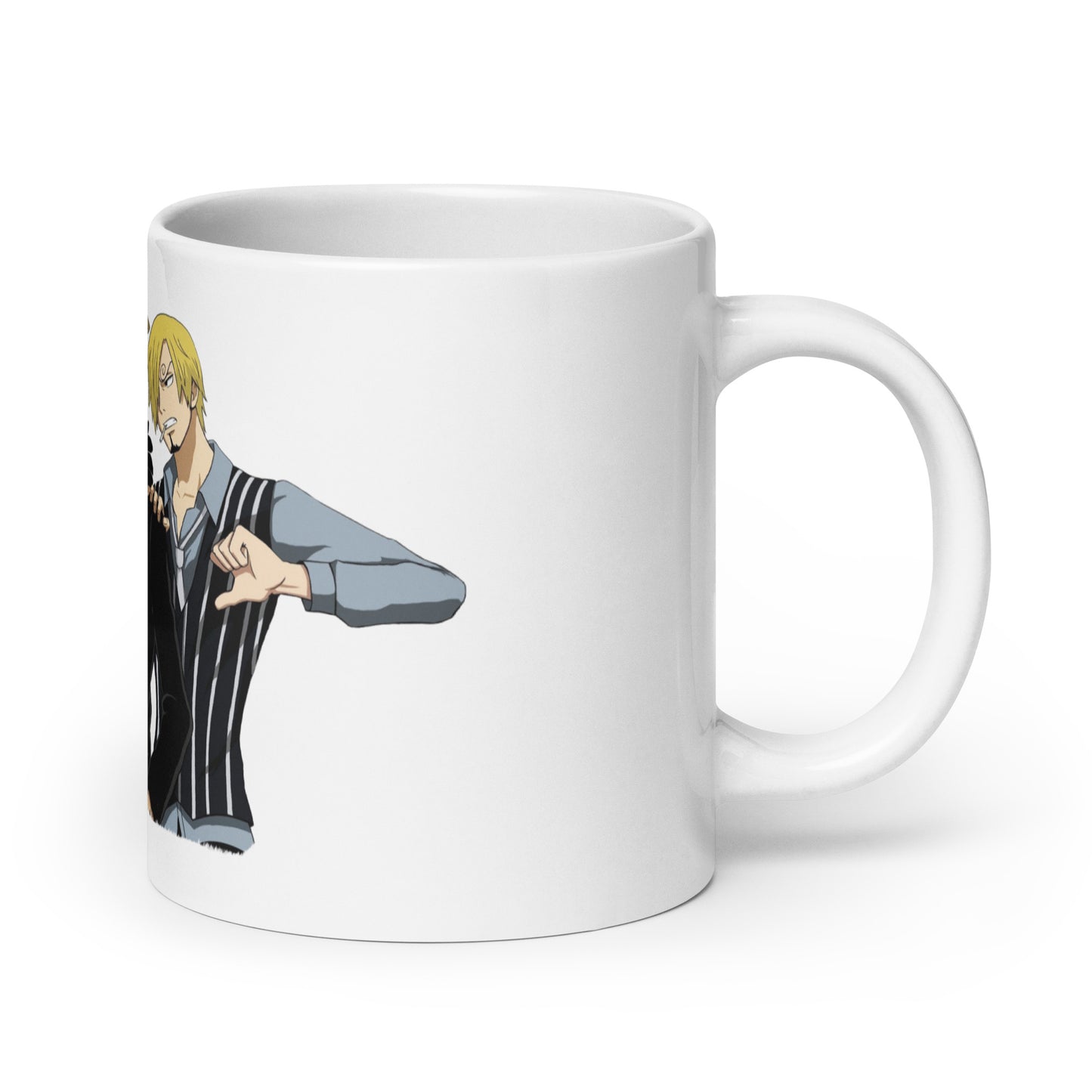 White Glossy Mug - Zoro 5