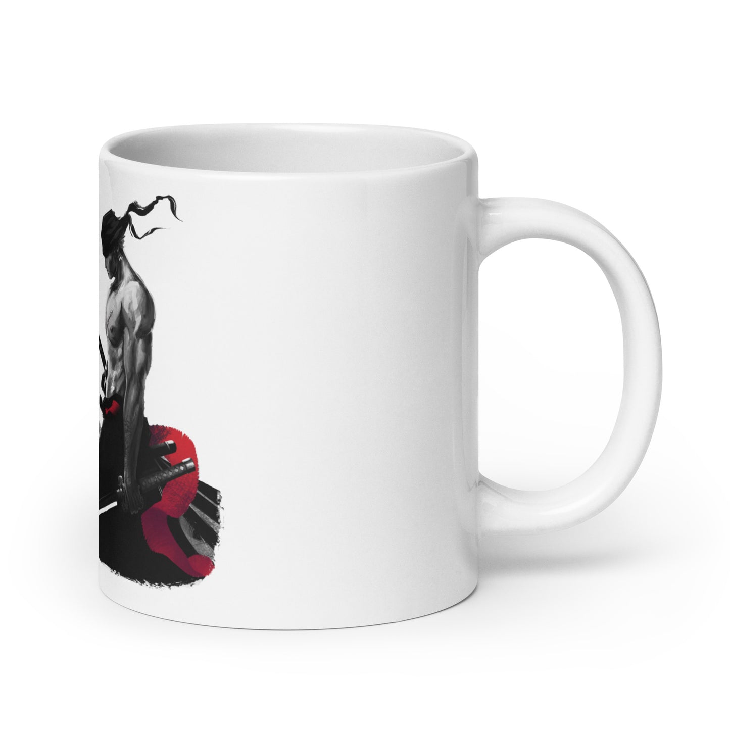 White Glossy Mug - Zoro 14