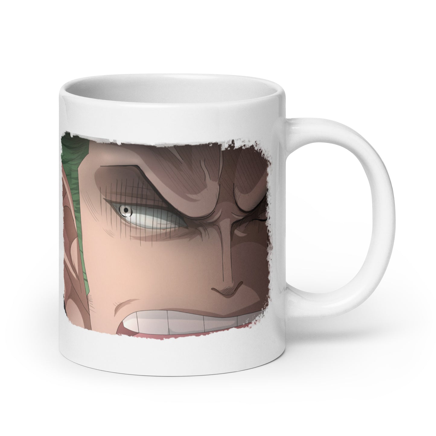 White Glossy Mug - Zoro 20