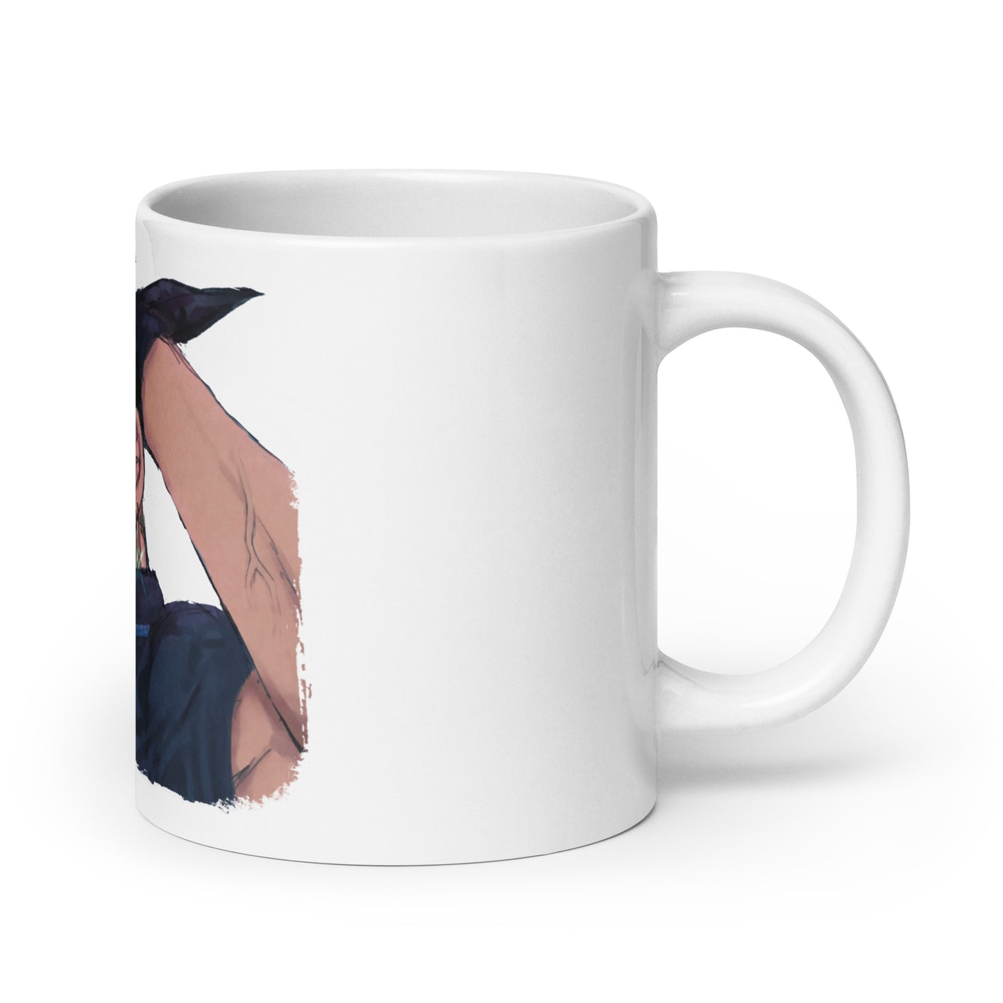 White Glossy Mug - Zoro 31