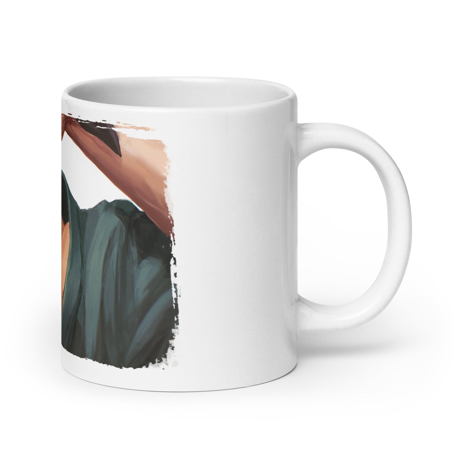 White Glossy Mug - Zoro 33