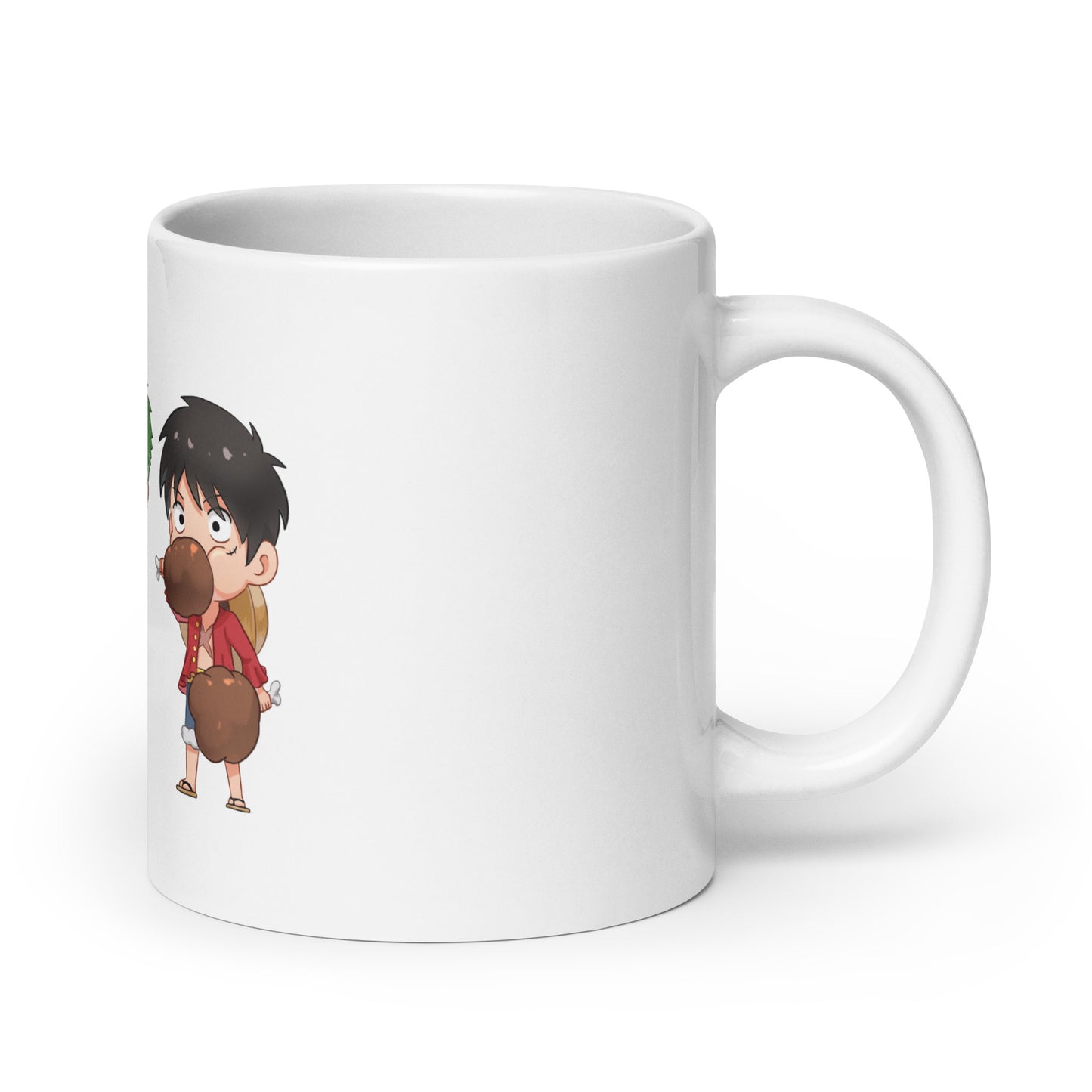 White Glossy Mug - Zoro 35