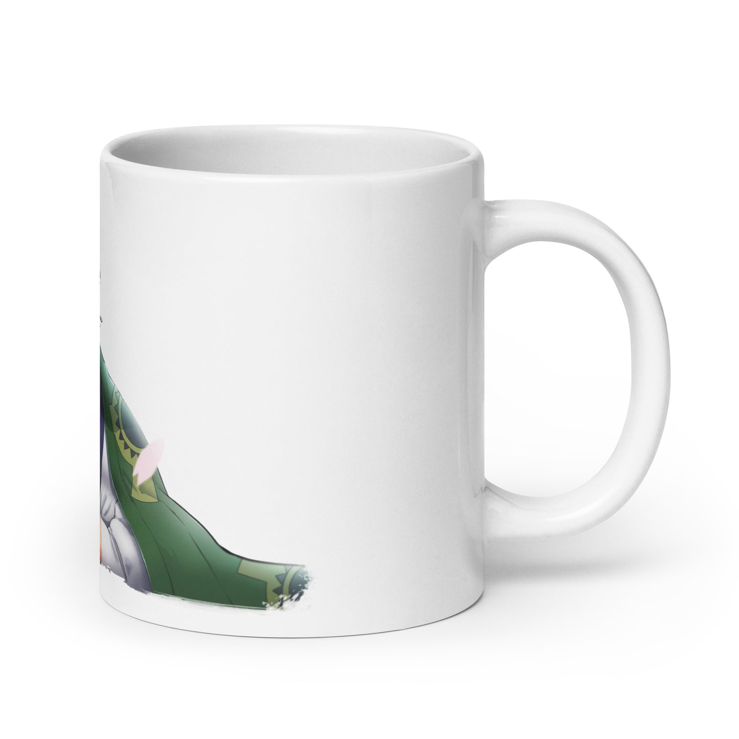 White Glossy Mug - Zoro 38