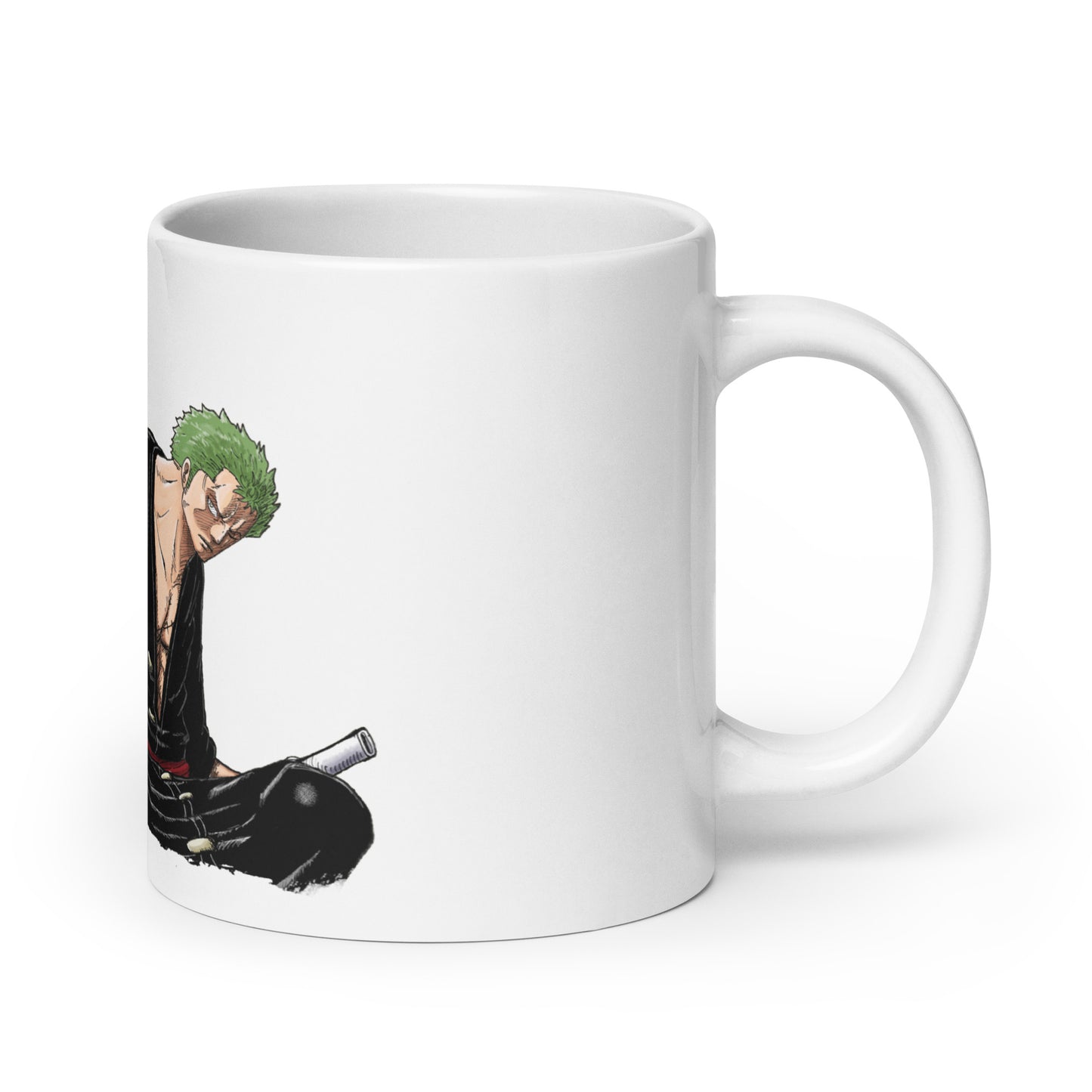 White Glossy Mug - Zoro 39