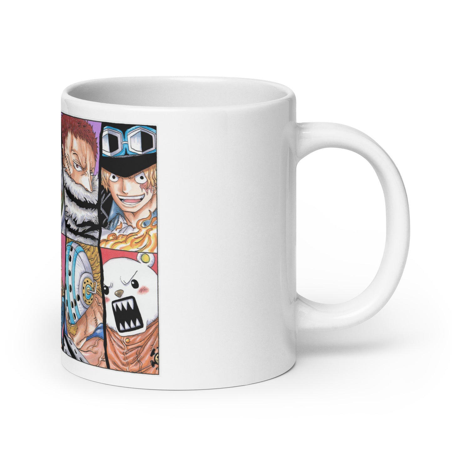 White Glossy Mug - Zoro 45