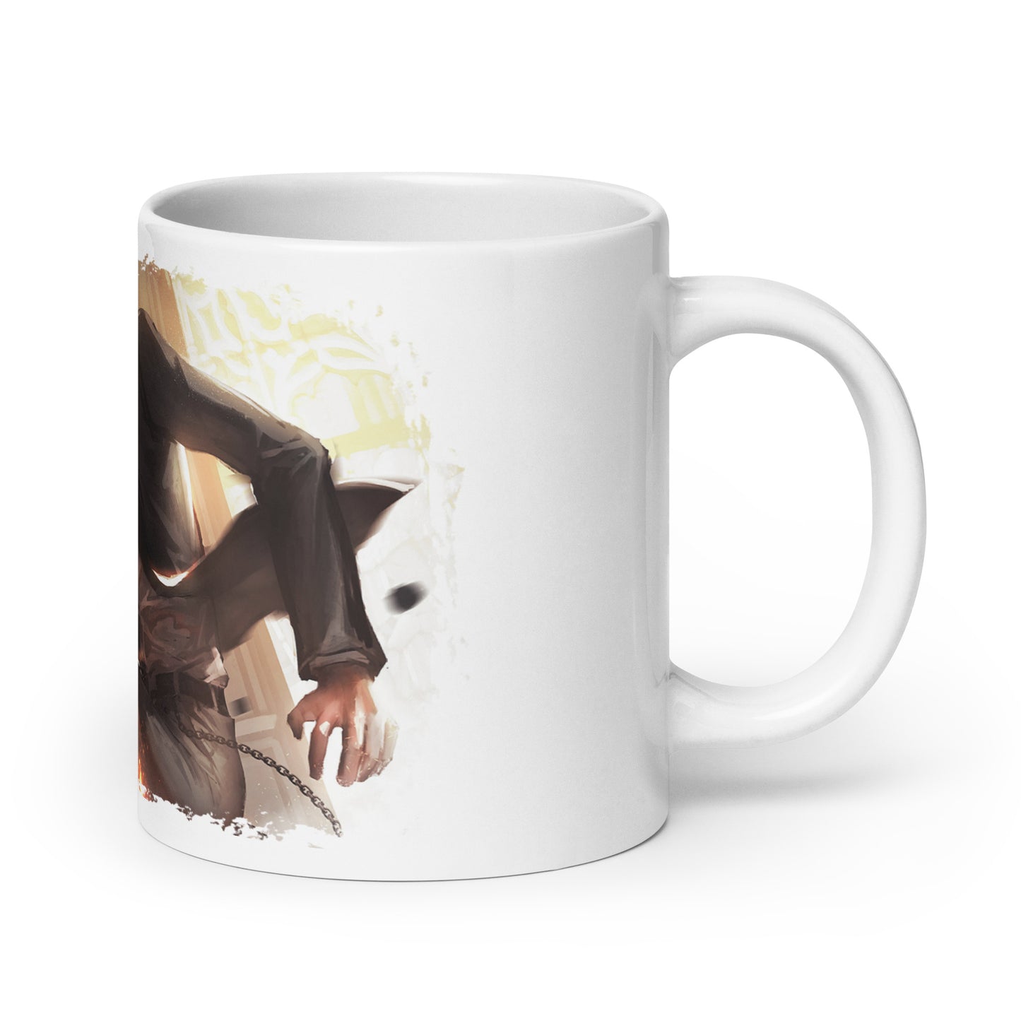 White Glossy Mug -Sanji 10