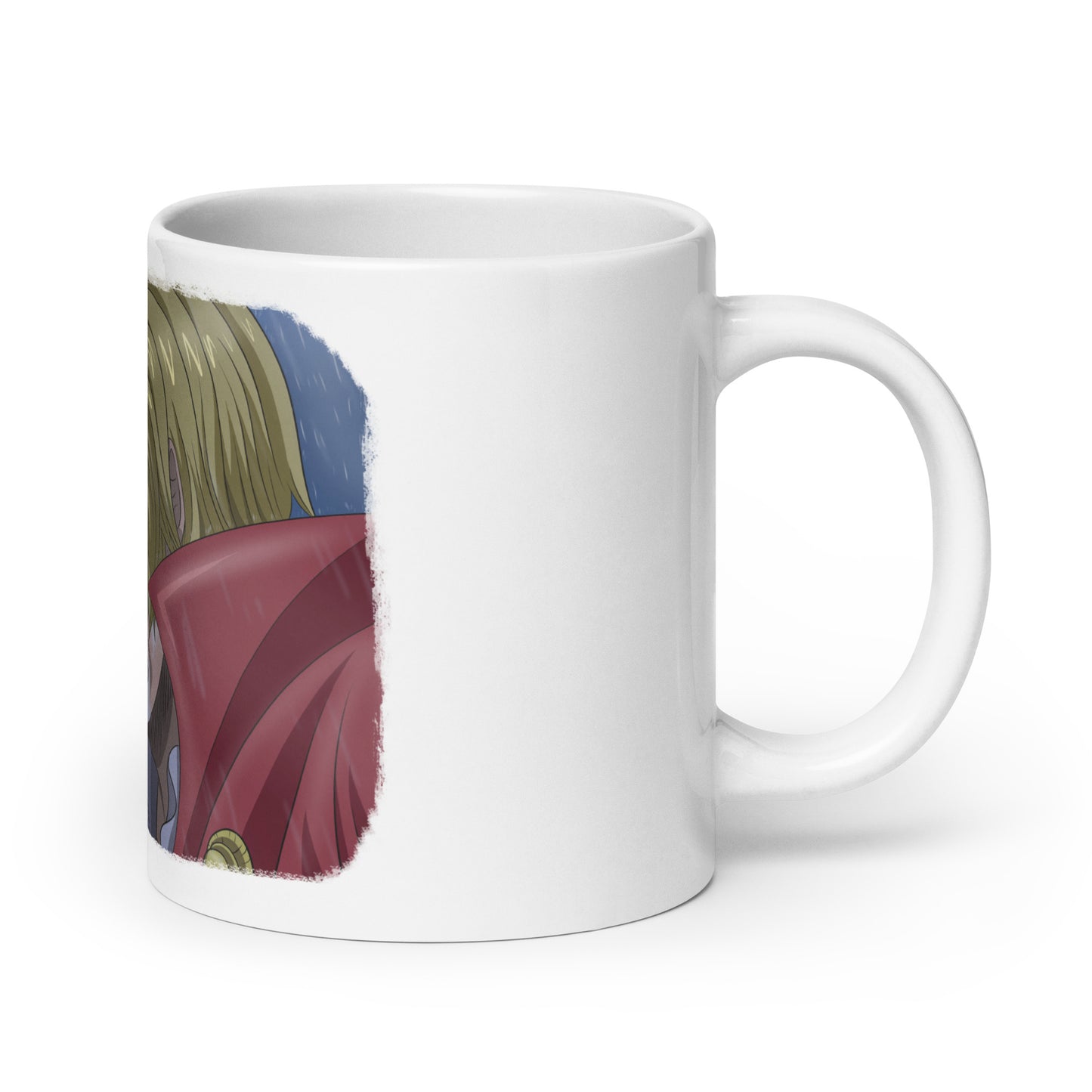 White Glossy Mug -Sanji 20