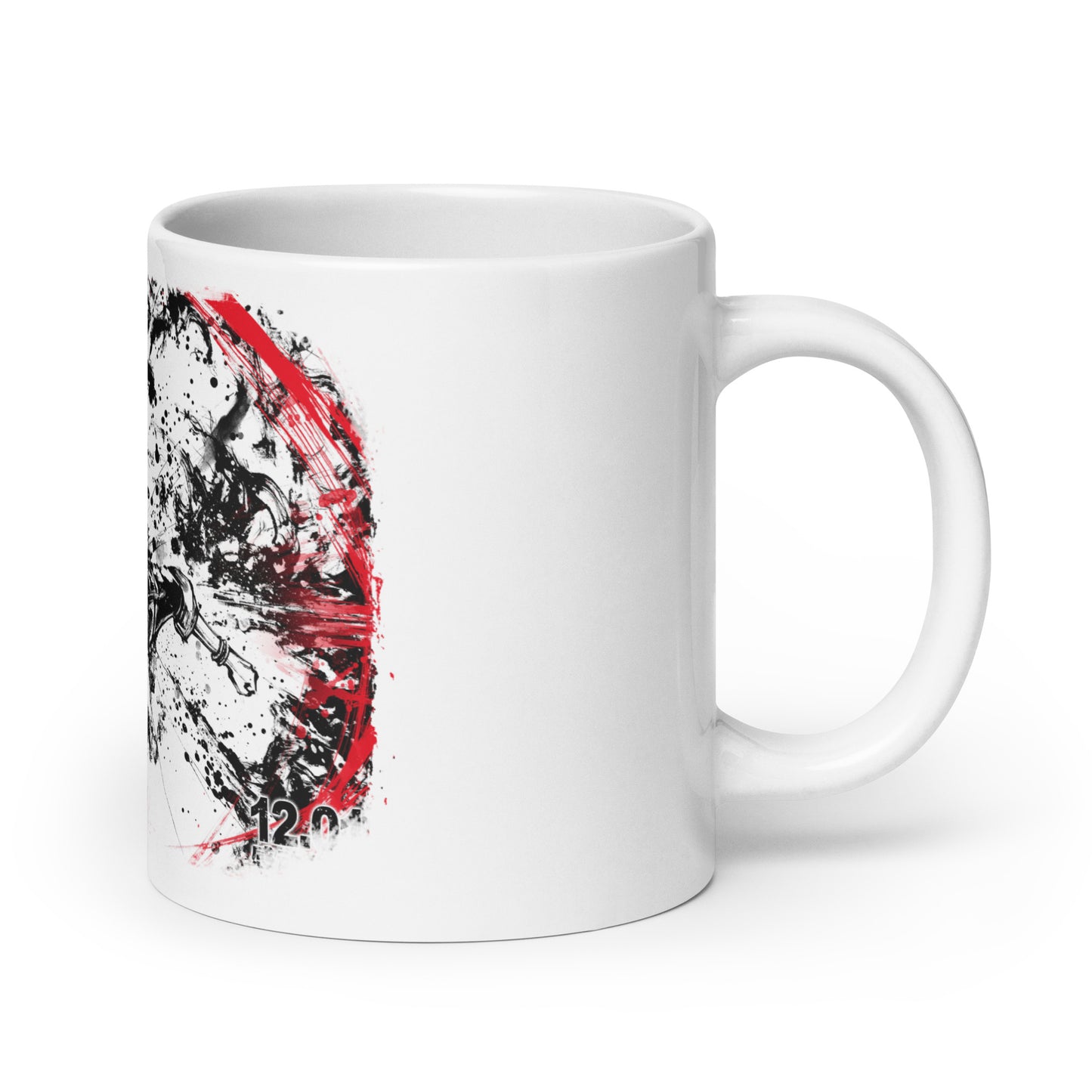 White Glossy Mug -Sanji 22