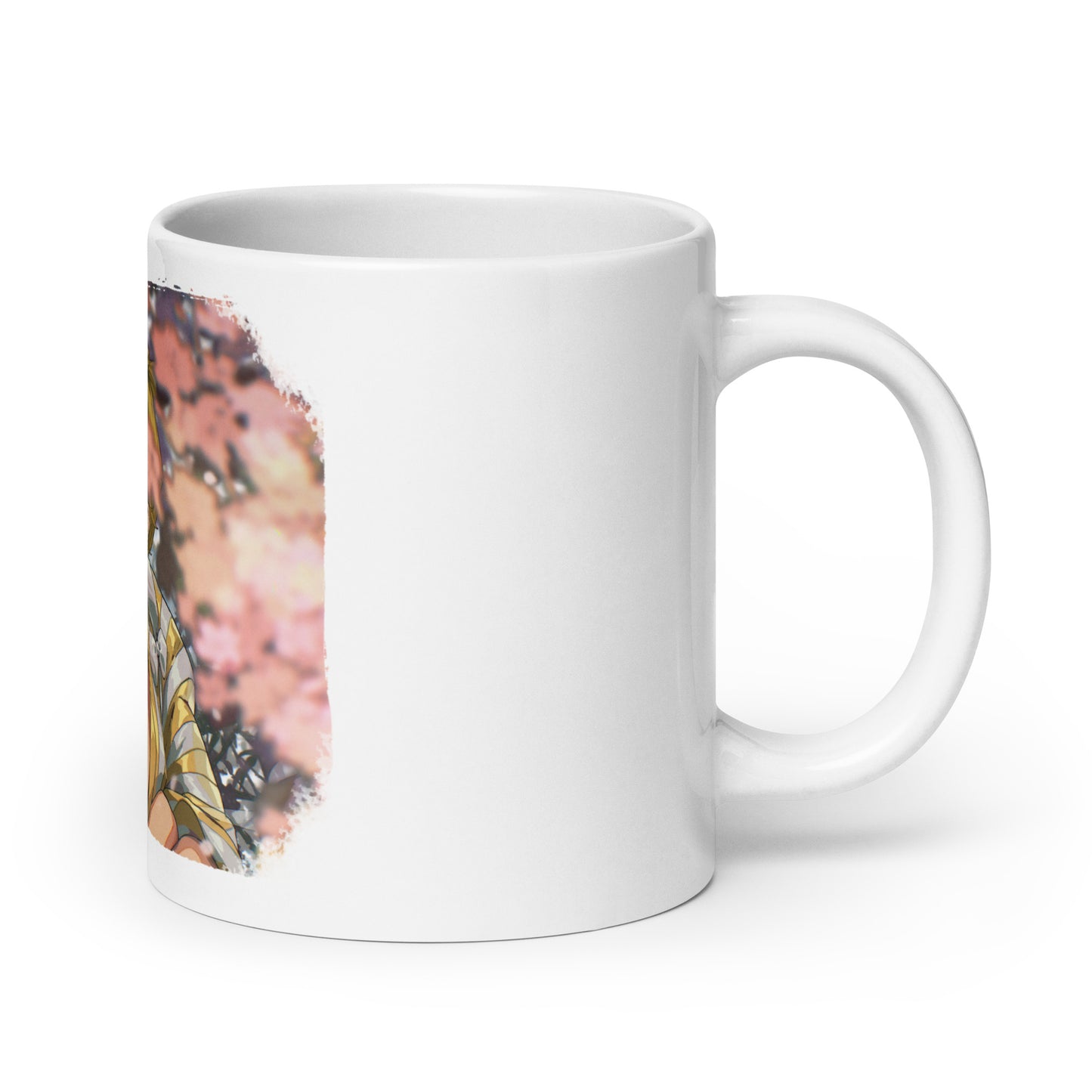 White Glossy Mug -Sanji 23