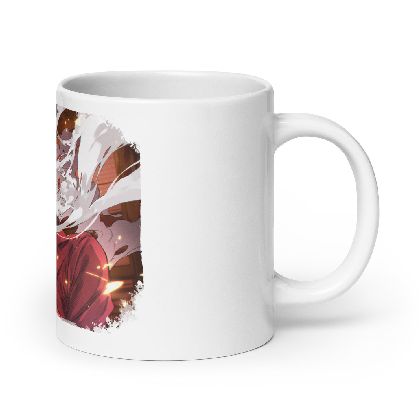 White Glossy Mug -Sanji 25