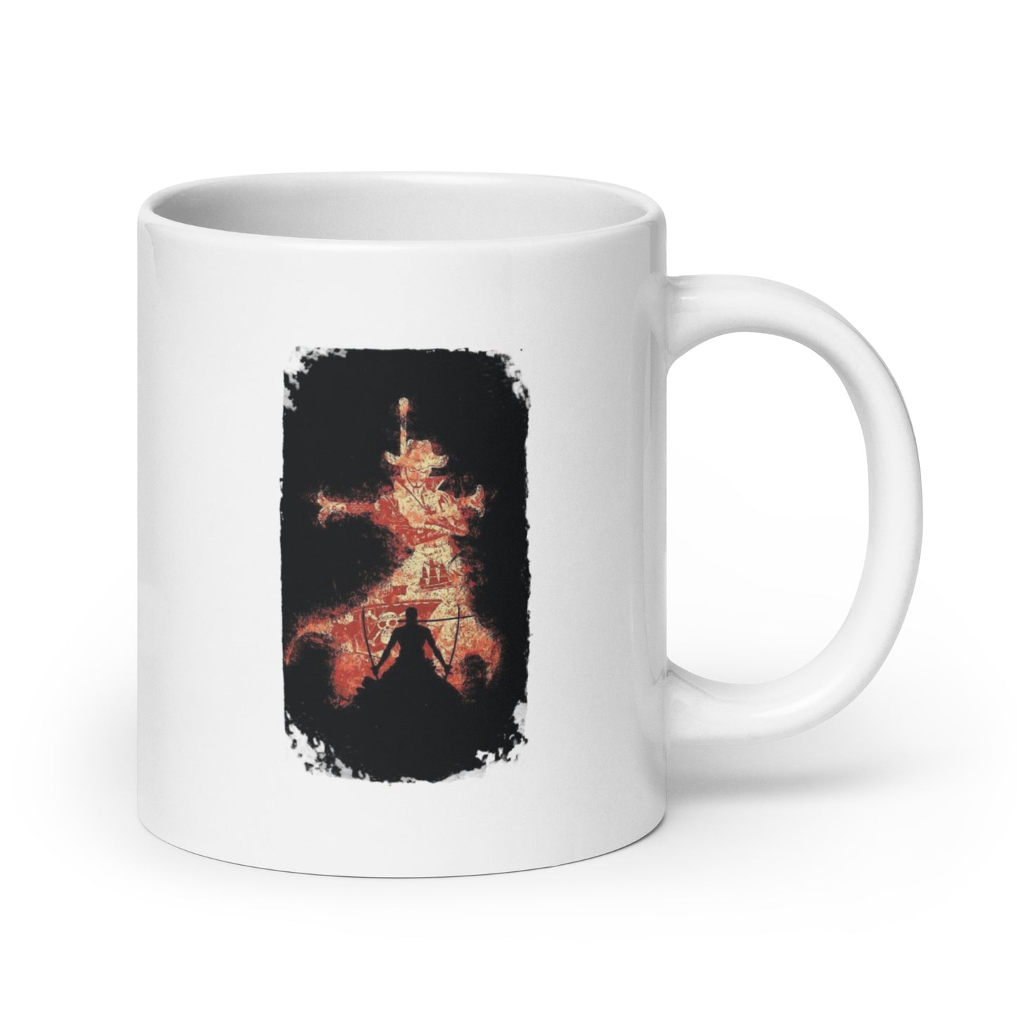 White Glossy Mug - Mihawk 2