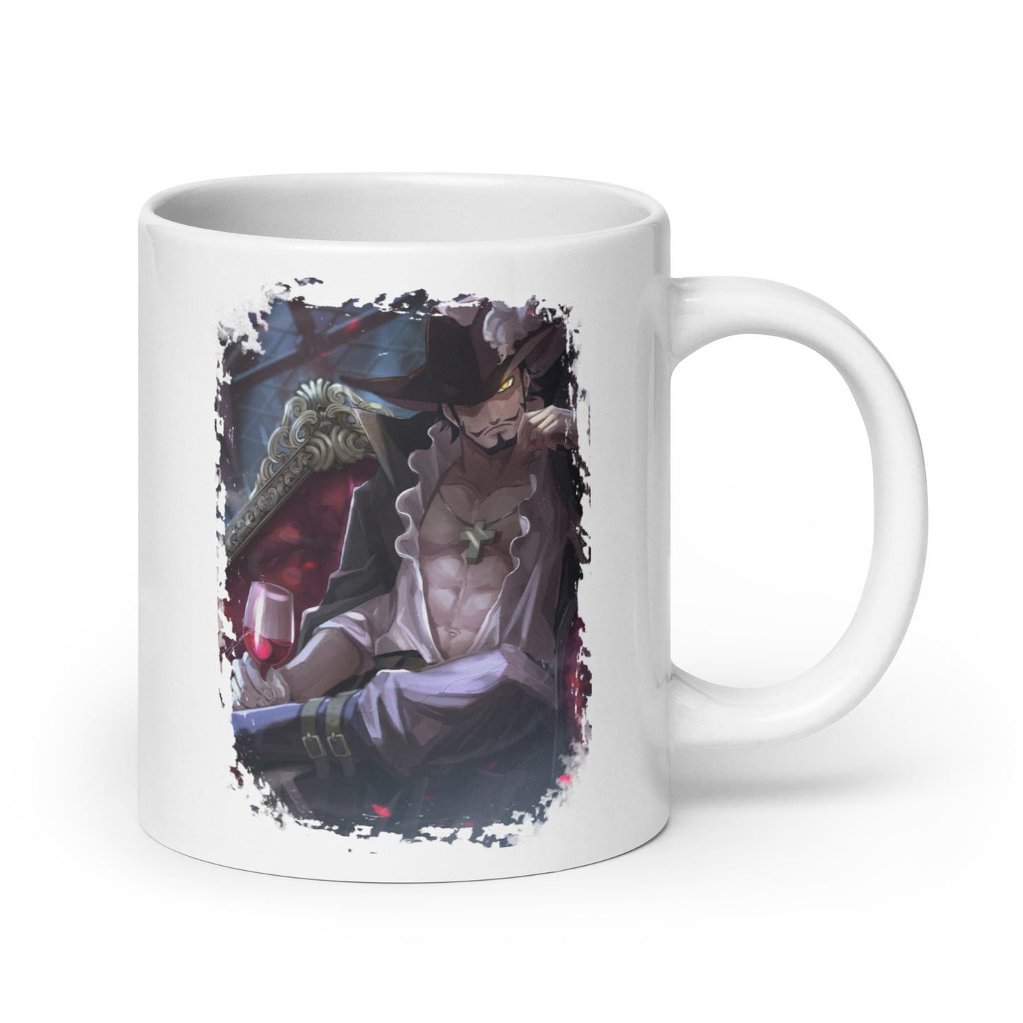 White Glossy Mug - Mihawk 6