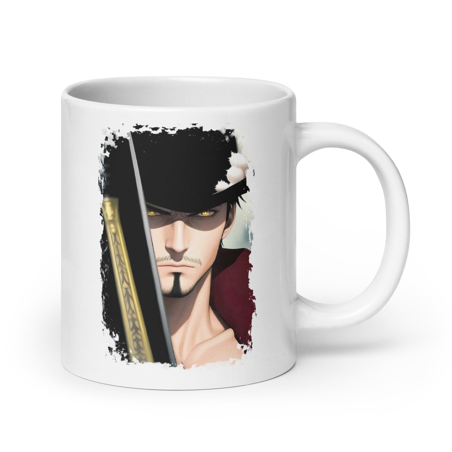 White Glossy Mug - Mihawk 10