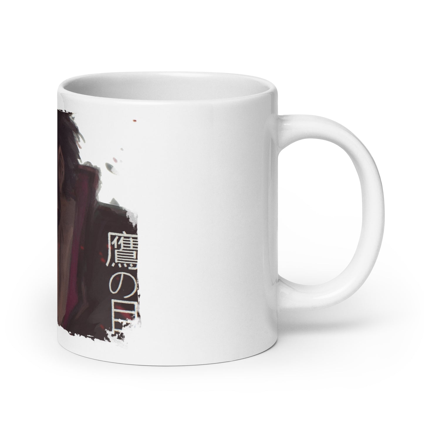 White Glossy Mug - Mihawk 11