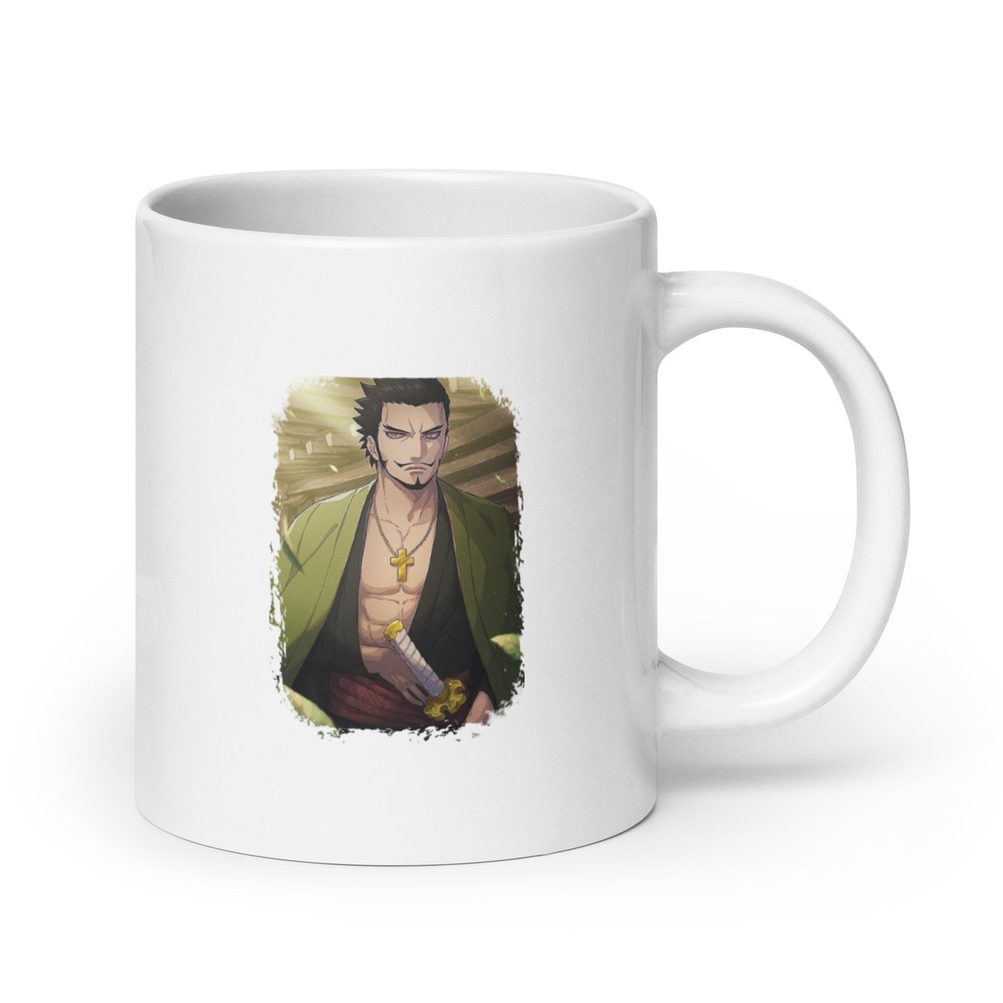 White Glossy Mug - Mihawk 16