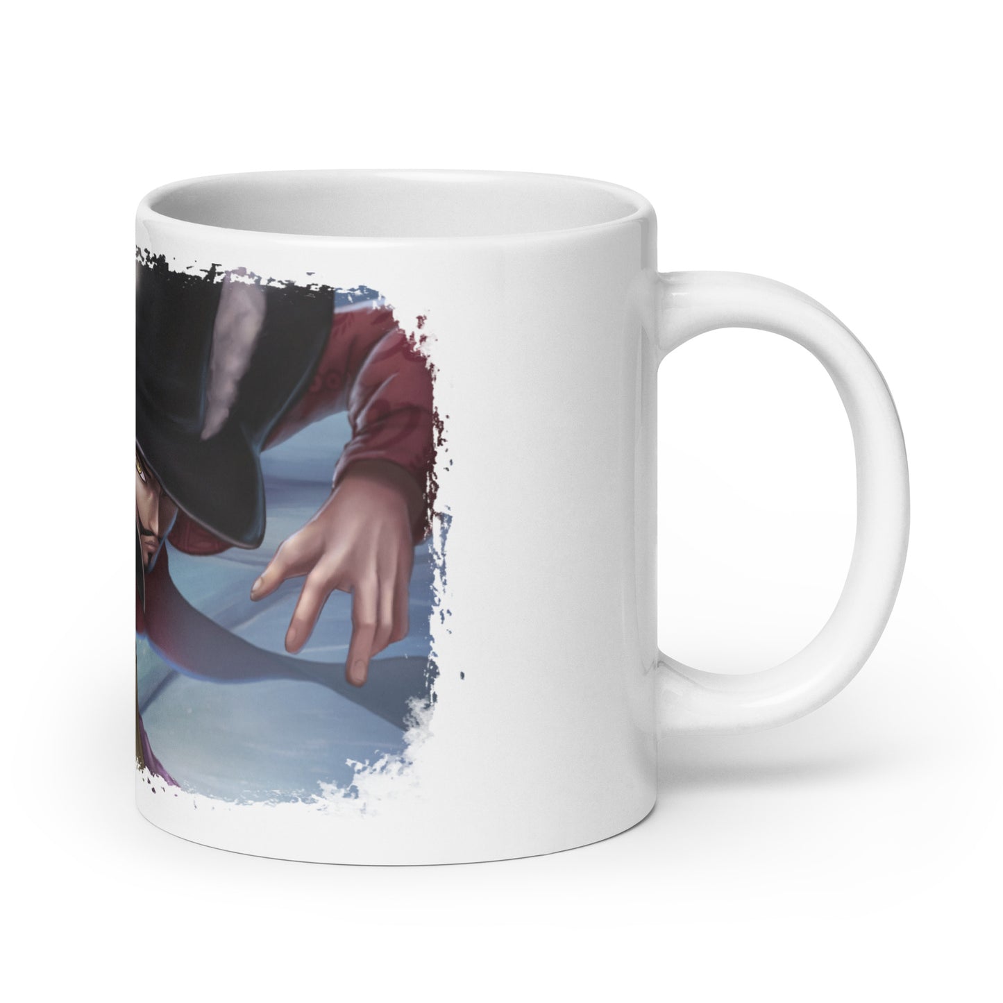 White Glossy Mug - Mihawk 24