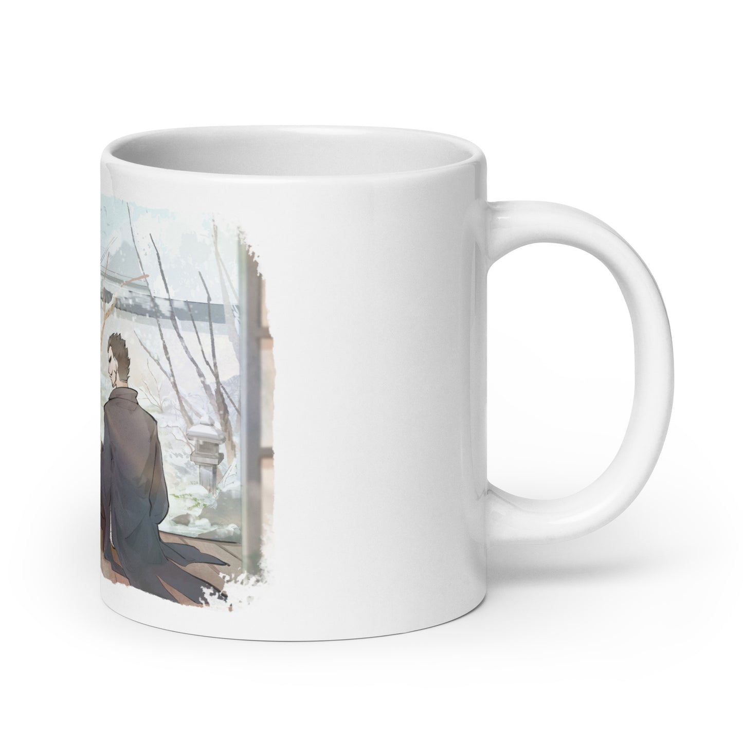 White Glossy Mug - Mihawk 29