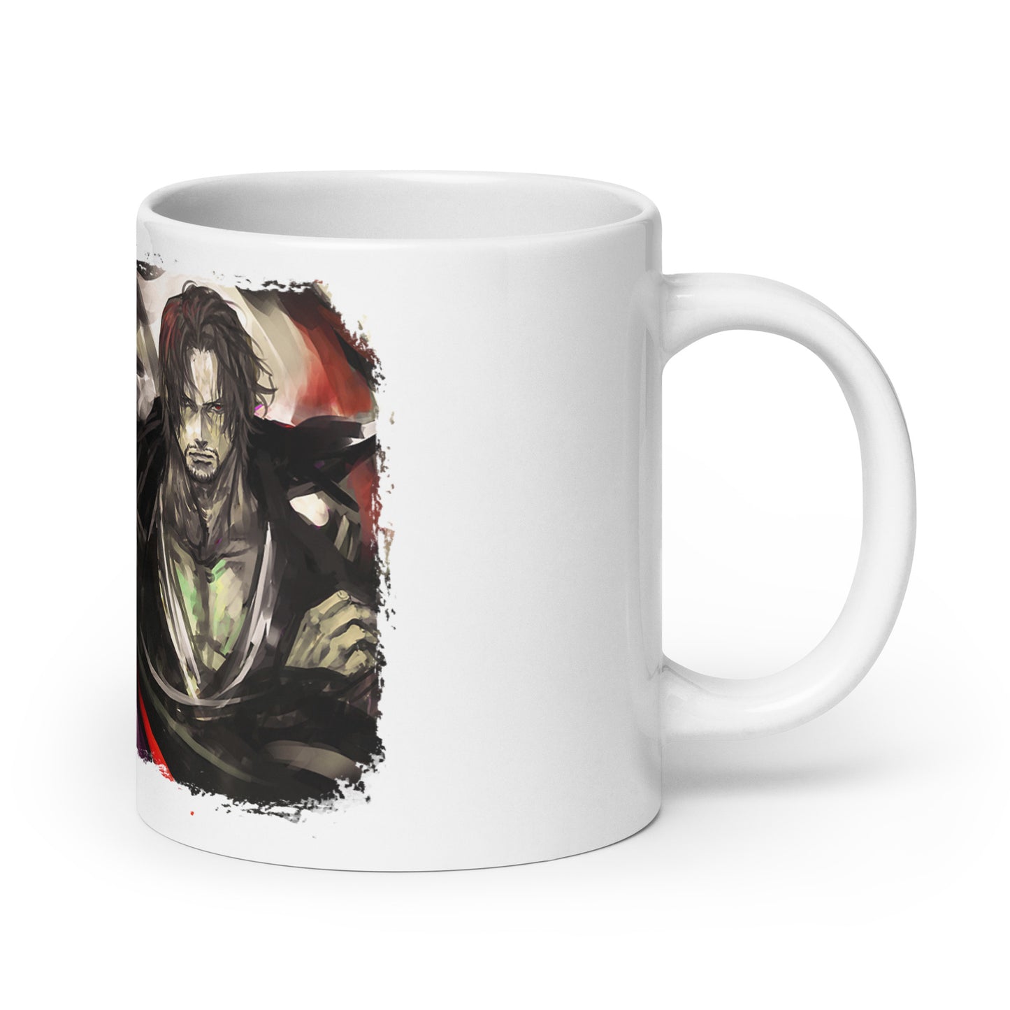 White Glossy Mug - Mihawk 35