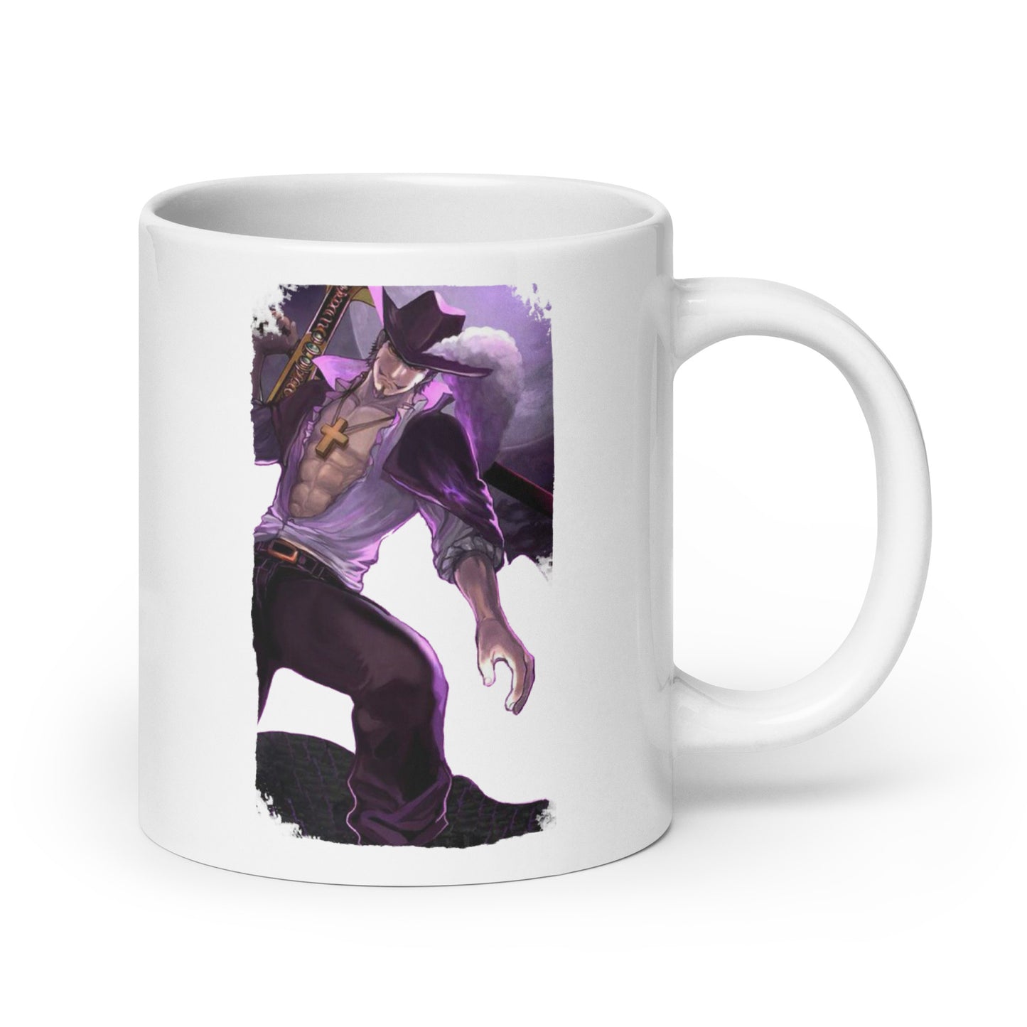 White Glossy Mug - Mihawk 36