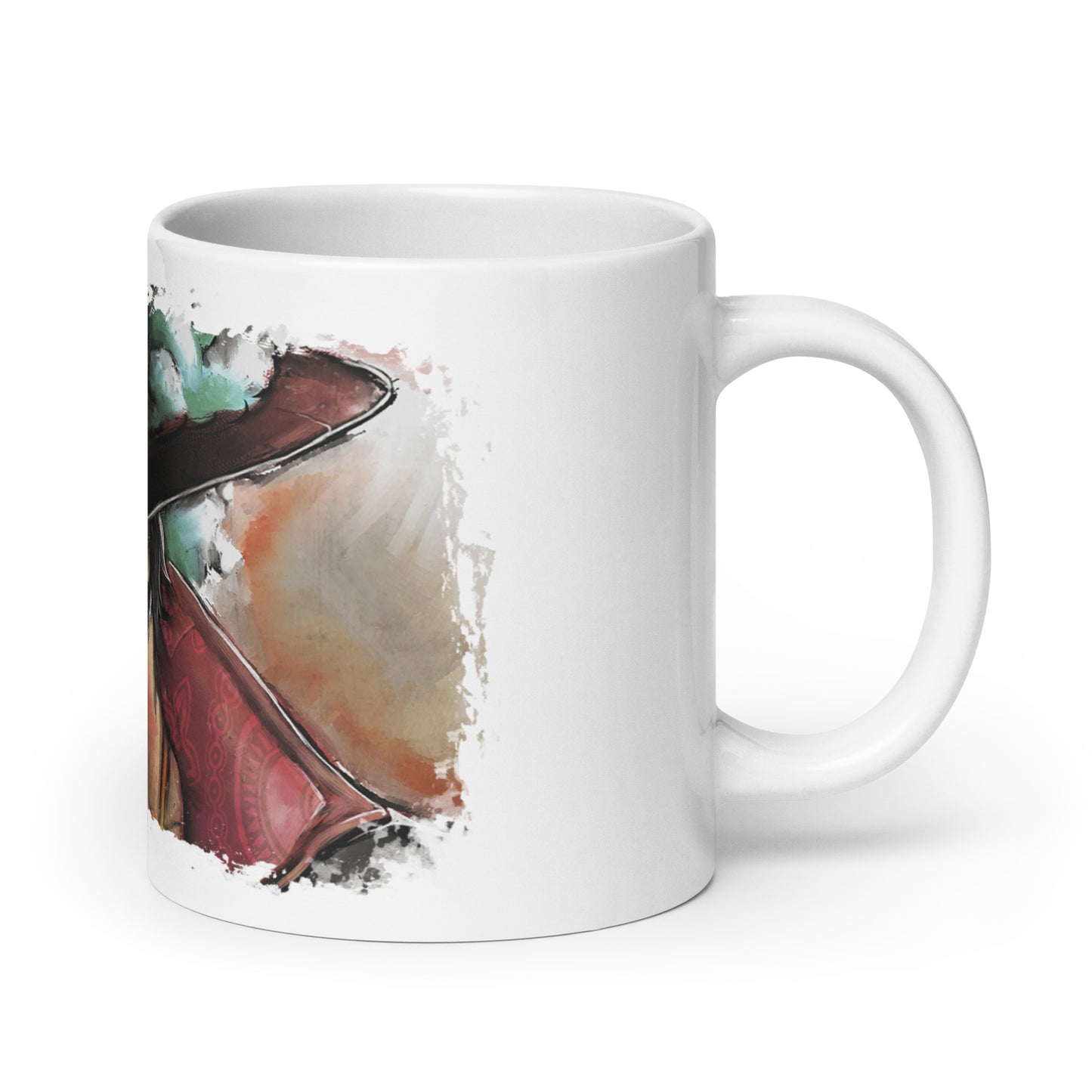 White Glossy Mug - Mihawk 39