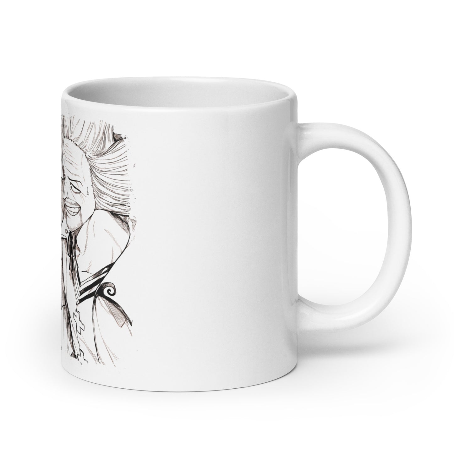 White Glossy Mug - Chopper 3