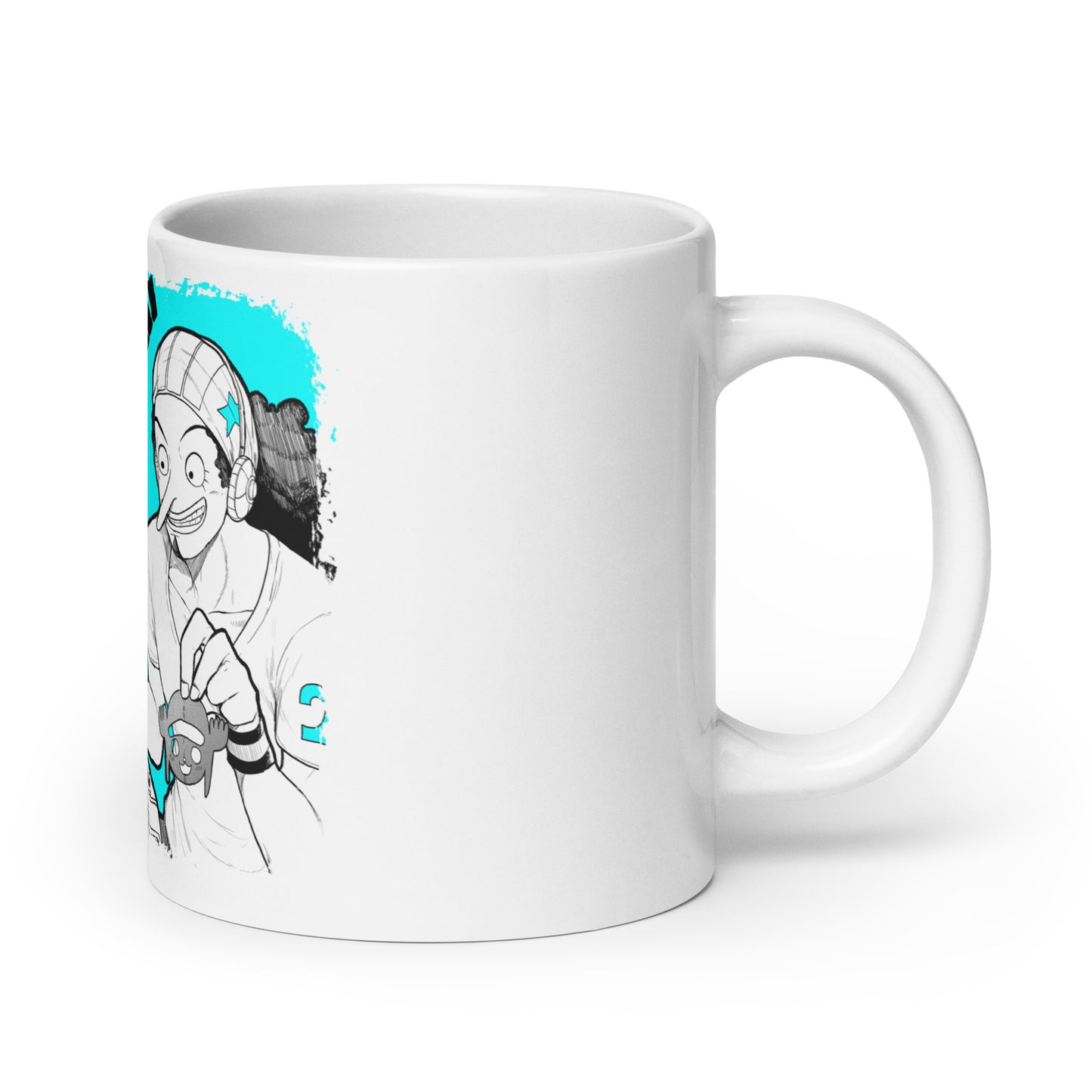 White Glossy Mug - Chopper 5