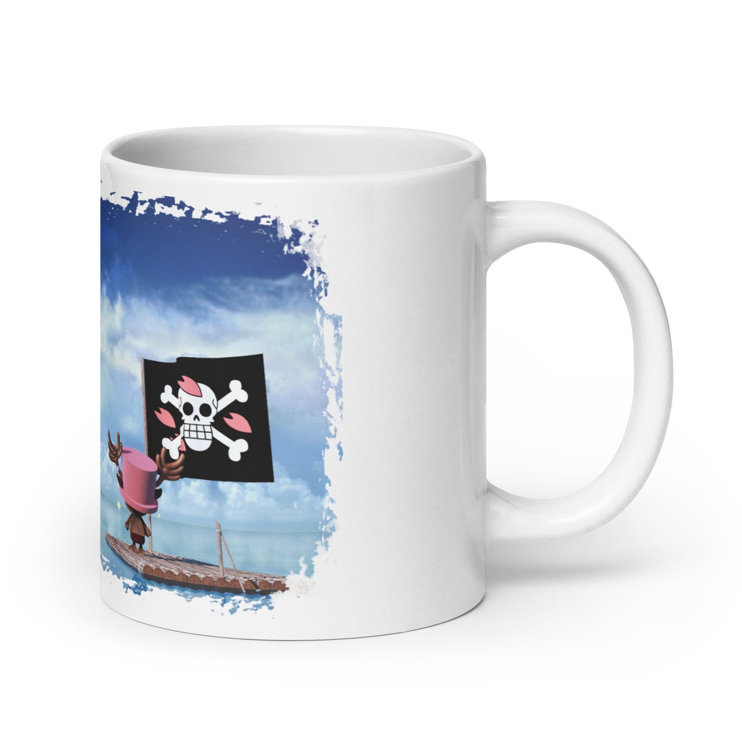 White Glossy Mug - Chopper 20