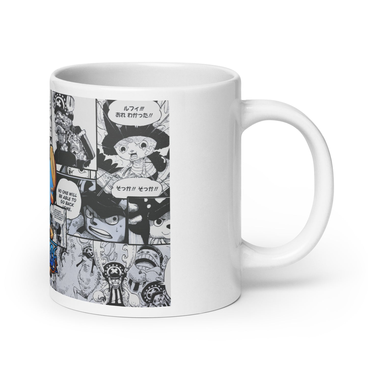 White Glossy Mug - Chopper 26